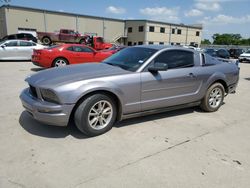 Salvage cars for sale at Wilmer, TX auction: 2006 Ford Mustang