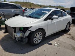 Salvage cars for sale from Copart Littleton, CO: 2012 Honda Civic EX