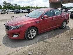 Salvage cars for sale from Copart Fort Wayne, IN: 2015 KIA Optima LX