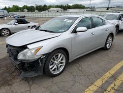 Salvage cars for sale from Copart Pennsburg, PA: 2014 Nissan Maxima S