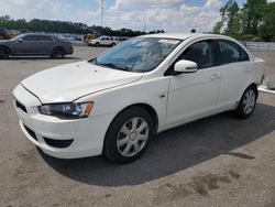 Salvage cars for sale at Dunn, NC auction: 2015 Mitsubishi Lancer ES