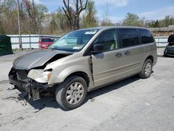 Salvage cars for sale at Albany, NY auction: 2008 Chrysler Town & Country LX