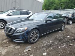 Salvage cars for sale at West Mifflin, PA auction: 2016 Mercedes-Benz S 550 4matic