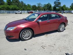 Salvage cars for sale from Copart Hampton, VA: 2012 Chrysler 200 Limited