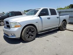 Salvage cars for sale from Copart Bakersfield, CA: 2012 Dodge RAM 1500 ST