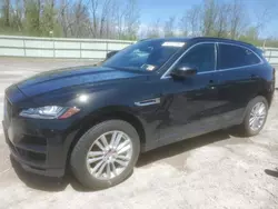 Salvage cars for sale at Leroy, NY auction: 2017 Jaguar F-PACE Prestige