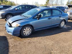 Salvage cars for sale at Bowmanville, ON auction: 2009 Honda Civic DX