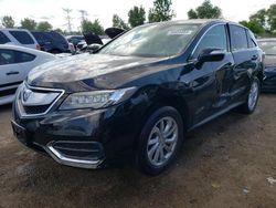 Vehiculos salvage en venta de Copart Elgin, IL: 2016 Acura RDX Technology