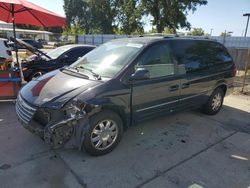 Salvage cars for sale at Sacramento, CA auction: 2006 Chrysler Town & Country Limited