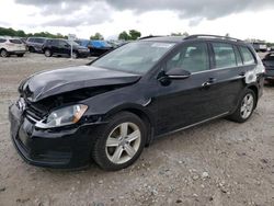 Salvage cars for sale at West Warren, MA auction: 2015 Volkswagen Golf Sportwagen TDI S