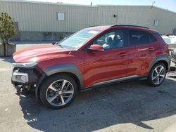 Salvage cars for sale at auction: 2020 Hyundai Kona Ultimate