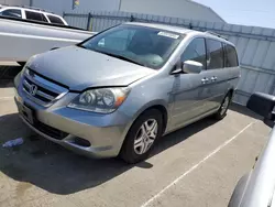 Salvage cars for sale at Vallejo, CA auction: 2006 Honda Odyssey EXL