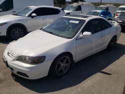 Salvage cars for sale from Copart Rancho Cucamonga, CA: 2001 Honda Accord EX