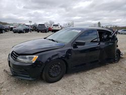 Salvage cars for sale at West Warren, MA auction: 2016 Volkswagen Jetta S