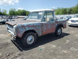 Classic salvage cars for sale at auction: 1966 Ford Bronco