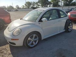 Salvage cars for sale from Copart Riverview, FL: 2008 Volkswagen New Beetle Triple White