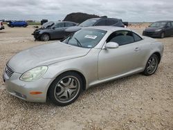 Salvage cars for sale from Copart Temple, TX: 2004 Lexus SC 430