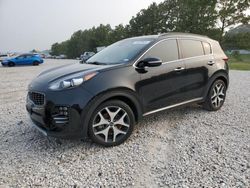 Salvage cars for sale at Houston, TX auction: 2019 KIA Sportage SX