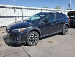 Salvage cars for sale at Littleton, CO auction: 2018 Subaru Crosstrek Limited