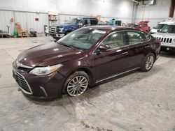 Salvage cars for sale from Copart Milwaukee, WI: 2016 Toyota Avalon XLE