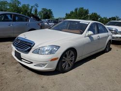 Mercedes-Benz salvage cars for sale: 2009 Mercedes-Benz S 550 4matic