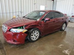 Salvage cars for sale at Franklin, WI auction: 2016 Subaru Legacy 2.5I Premium