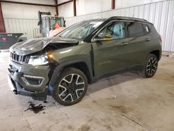 Salvage cars for sale from Copart Lansing, MI: 2018 Jeep Compass Limited