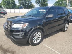 Salvage cars for sale at Moraine, OH auction: 2017 Ford Explorer