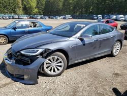 Salvage cars for sale at Graham, WA auction: 2020 Tesla Model S