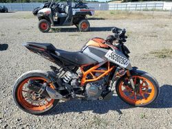 Salvage motorcycles for sale at Anderson, CA auction: 2022 KTM 390 Duke