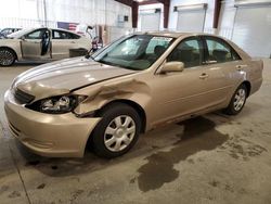 Salvage cars for sale from Copart Avon, MN: 2003 Toyota Camry LE