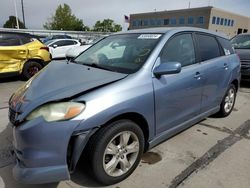 Salvage cars for sale at Littleton, CO auction: 2004 Toyota Corolla Matrix XR