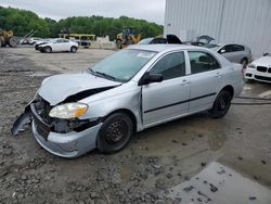 Salvage cars for sale from Copart Windsor, NJ: 2007 Toyota Corolla CE