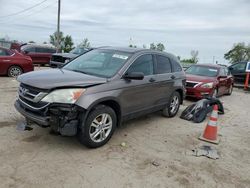 Honda cr-v ex salvage cars for sale: 2010 Honda CR-V EX