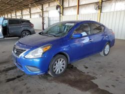 Salvage cars for sale at auction: 2016 Nissan Versa S
