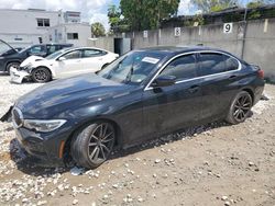 Salvage cars for sale from Copart Opa Locka, FL: 2021 BMW 330I