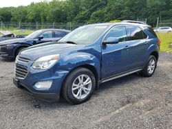 Salvage cars for sale at Finksburg, MD auction: 2016 Chevrolet Equinox LT