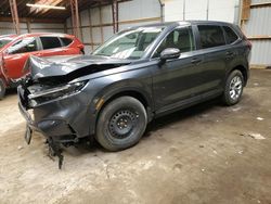 Salvage cars for sale from Copart Ontario Auction, ON: 2023 Honda CR-V LX
