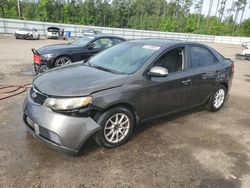 Salvage cars for sale from Copart Harleyville, SC: 2010 KIA Forte EX