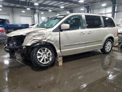 Salvage cars for sale at Ham Lake, MN auction: 2014 Chrysler Town & Country Touring