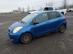 Salvage cars for sale from Copart Montreal Est, QC: 2007 Toyota Yaris