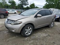 Salvage cars for sale from Copart Hampton, VA: 2010 Nissan Murano S