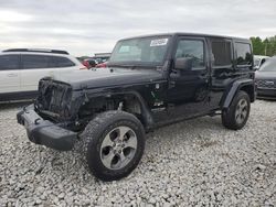 Jeep Wrangler salvage cars for sale: 2018 Jeep Wrangler Unlimited Sahara