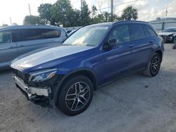 Salvage cars for sale at Riverview, FL auction: 2019 Mercedes-Benz GLC 300 4matic