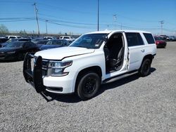 Salvage cars for sale from Copart Hillsborough, NJ: 2015 Chevrolet Tahoe Police