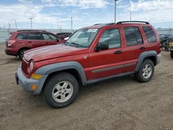 Salvage cars for sale at Greenwood, NE auction: 2006 Jeep Liberty Sport