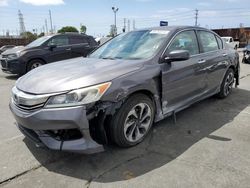 Vehiculos salvage en venta de Copart Wilmington, CA: 2016 Honda Accord EXL