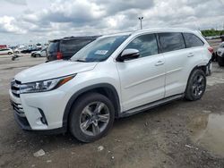 Salvage cars for sale at Indianapolis, IN auction: 2018 Toyota Highlander Limited