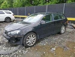 Salvage cars for sale at Waldorf, MD auction: 2013 Volkswagen Jetta TDI