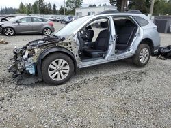 Salvage cars for sale at Graham, WA auction: 2017 Subaru Outback 2.5I Premium